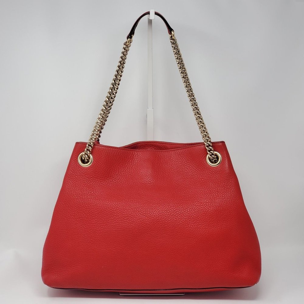 Gucci Soho Medium on Chain Leather Shoulder Bag - Picture 3 of 15